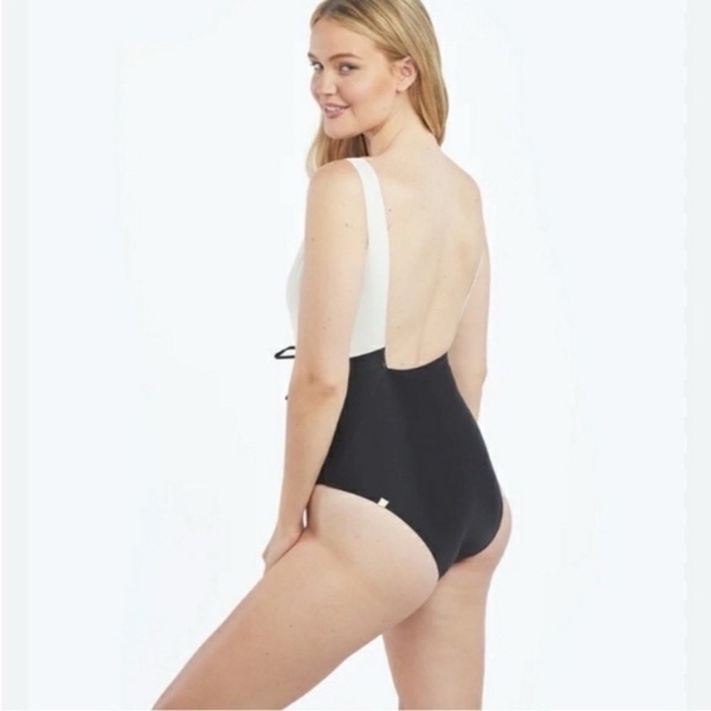NWOT Summersalt Tie Waist Backflip One Piece Swimsuit Size 6 - Picture 2 of 7